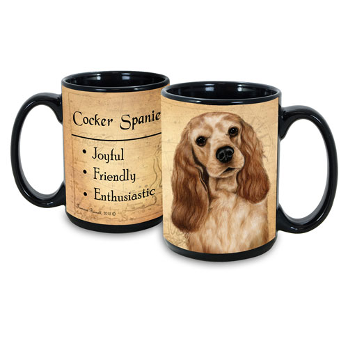 My Faithful Friends Mug - Cocker Spaniel (Buff)