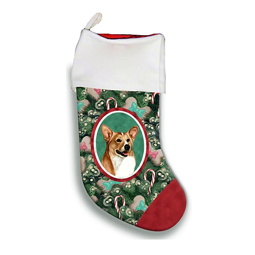 Christmas Stocking - Corgi