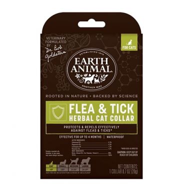 Earth Animal - Nature's Protection™ Flea & Tick Herbal Collar for Cats - OUT OF STOCK