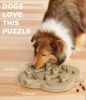 Outward Hound - Hide N' Slide Interactive Treat Puzzle Dog Toy, Tan - Level 2