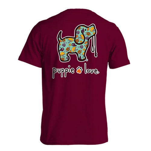 Puppie Love Tshirts - Fall Football Pup