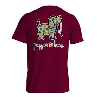 Puppie Love Tshirts - Fall Football Pup