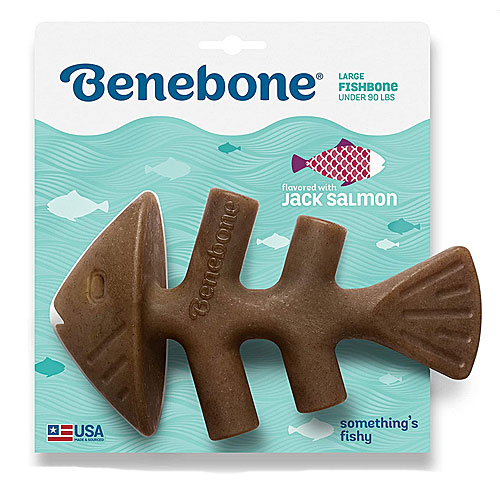 Benebone - Fishbone Dog Chew Toy
