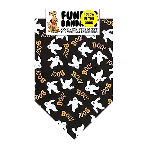 FunDog Bandanas - Glow in the Dark Ghost
