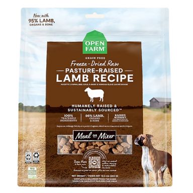 Open Farm Pasture-raised Lamb Freeze Dried Raw Dog Food