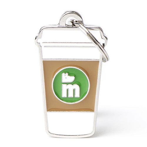 MyFamily - Pet ID Tags - Coffee