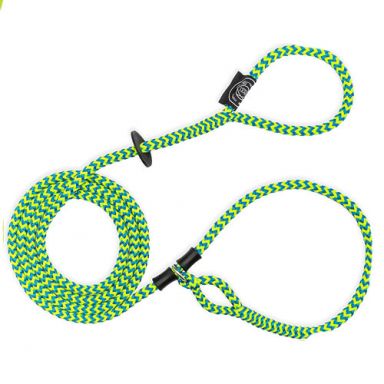 Harness Lead - Peacock (Blue/Lime)