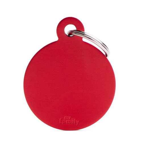 MyFamily Pet ID Tags Basics Circle Four Your Paws Only