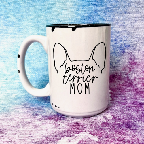 Dapper Paw Mug - Boston Terrier Mom
