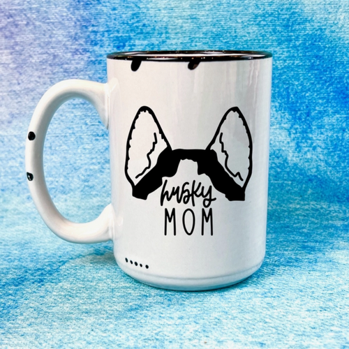 Husky shop mom mug