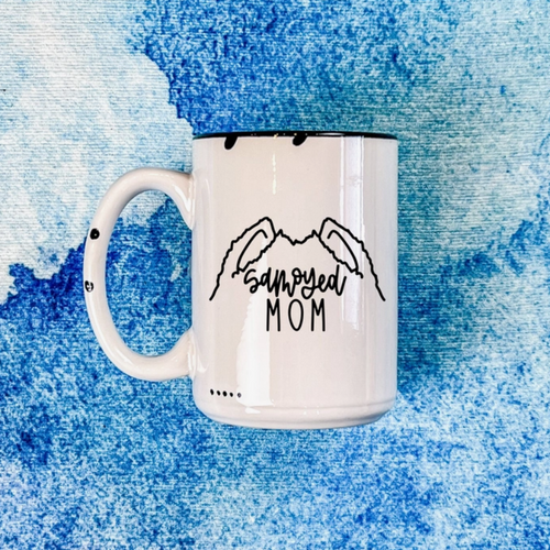 Dapper Paw Mug - Samoyed Mom