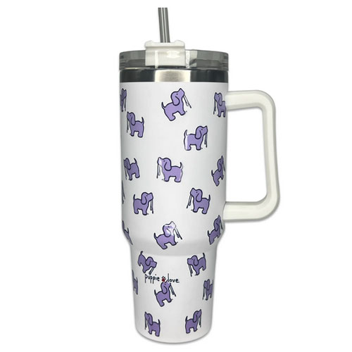 40oz Stainless Steel Tumblers - White
