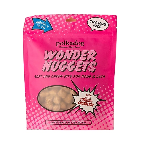 Polka Dog Bakery - Wonder Nuggets – Turkey & Cranberry