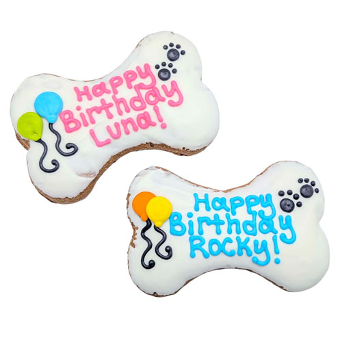 New! Personalized Jumbo Birthday Bone