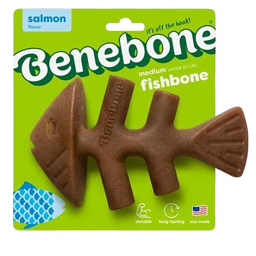 Benebone - Fishbone Dog Chew Toy