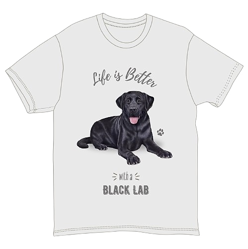 Breed T-Shirts - Black Lab