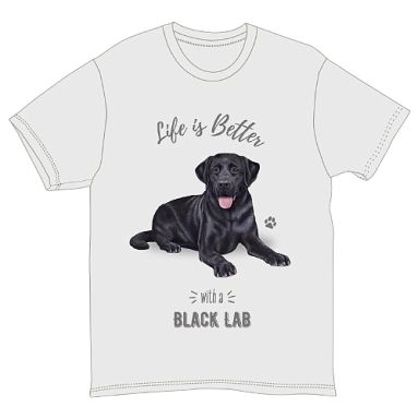 Breed T-Shirts - Black Lab