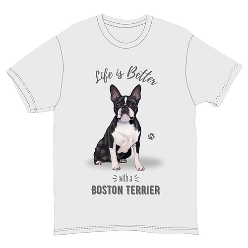 Breed T-Shirts - Boston Terrier