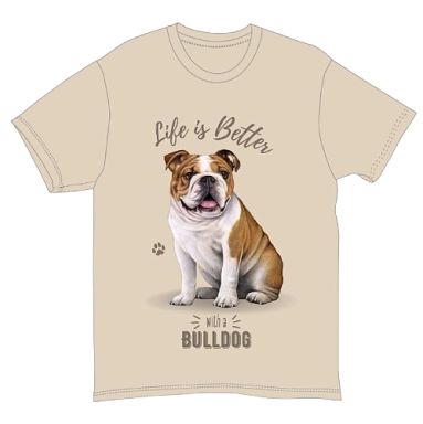 Breed T-Shirts - Bulldog