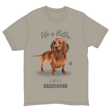 Breed T-Shirts - Red Dachshund
