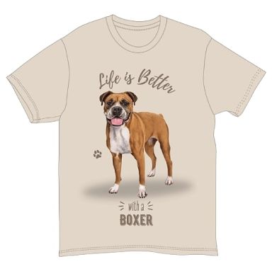 Breed T-Shirts - Boxer