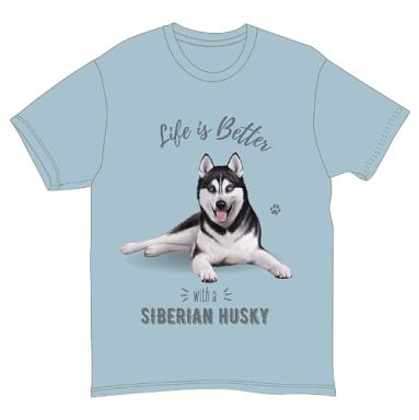 Breed T-Shirts - Siberian Husky
