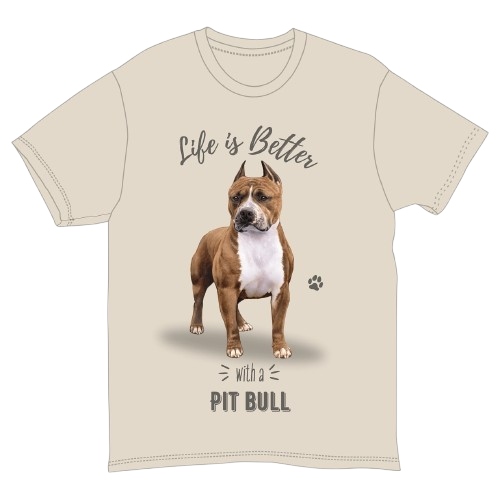 Breed T-Shirts - Pit Bull