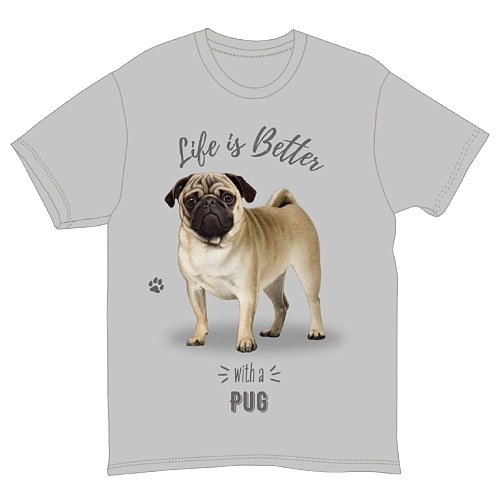 Breed T-Shirts - Pug