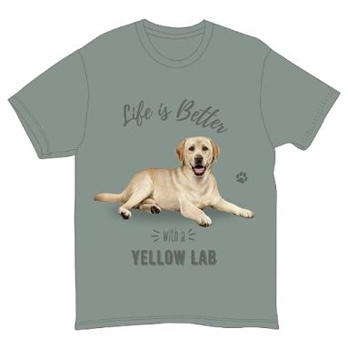 Breed T-Shirts - Yellow Lab