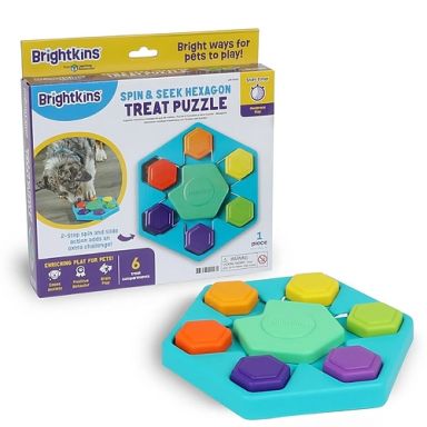 Brightkins - Spin & Seek Hexagon Treat Puzzle