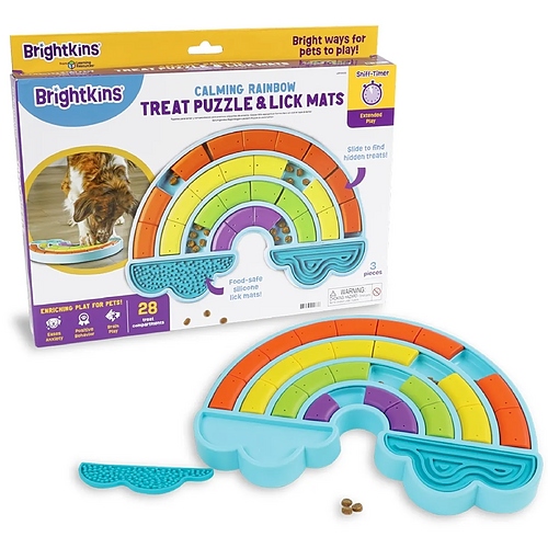 Brightkins - Calming Rainbow Treat Puzzle