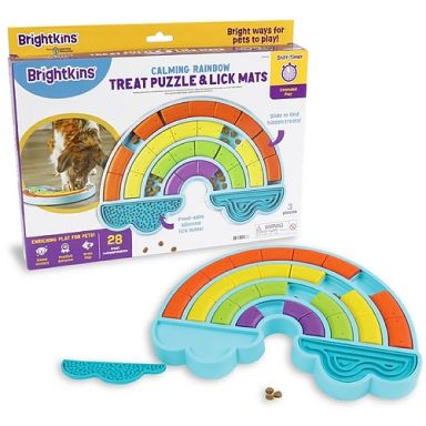 Brightkins - Calming Rainbow Treat Puzzle