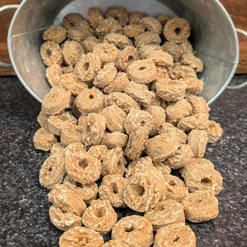 K9 Granola - Mini Donuts - Carob Peanut Butter Swirl