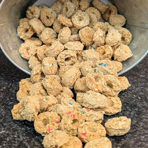 K9 Granola - Mini Donuts - Vanilla Confetti Cake