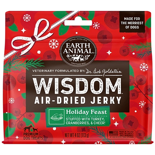 Earth Animal - Wisdom Air-Dried Holiday Jerky