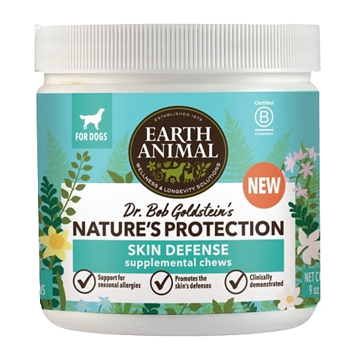 Earth Animal - Nature's Protection - Flea & Tick Skin Defence Chews - 90ct - OUT OF STOCK