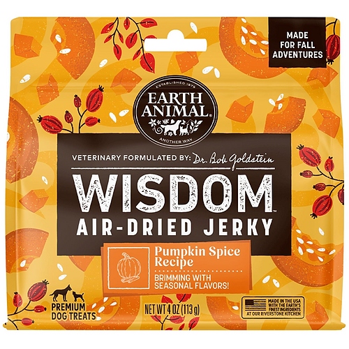 Earth Animal - Wisdom Air-Dried Jerky - Pumpkin Spice