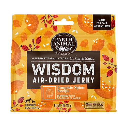 Earth Animal - Wisdom Air-Dried Jerky - Pumpkin Spice