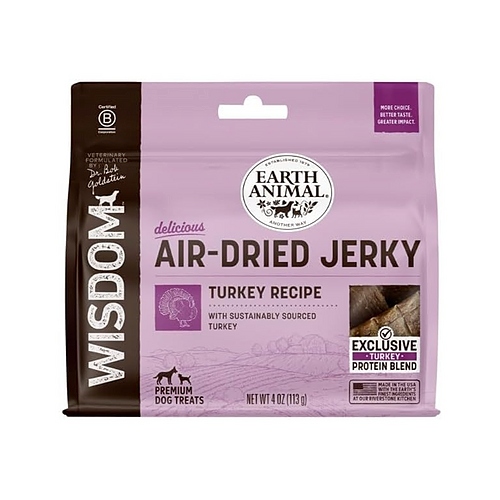 Earth Animal Wisdom™ - Air Dried Jerky - Turkey