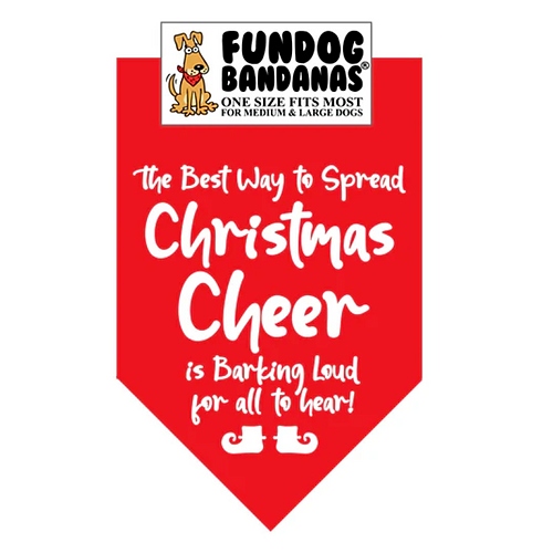FunDog Bandanas - Christmas Cheer