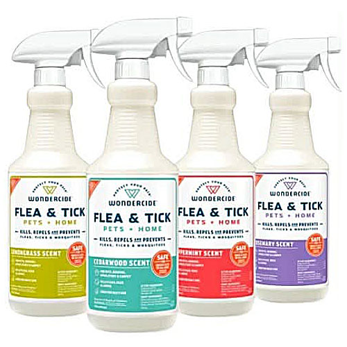 Wondercide Flea & Tick Spray for Pets + Home with Natural Essential Oils