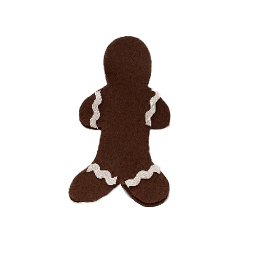 Vermont Homegrown Organic Catnip - Gingerbread Boy - OUT OF STOCK