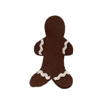 Vermont Homegrown Organic Catnip - Gingerbread Boy - OUT OF STOCK