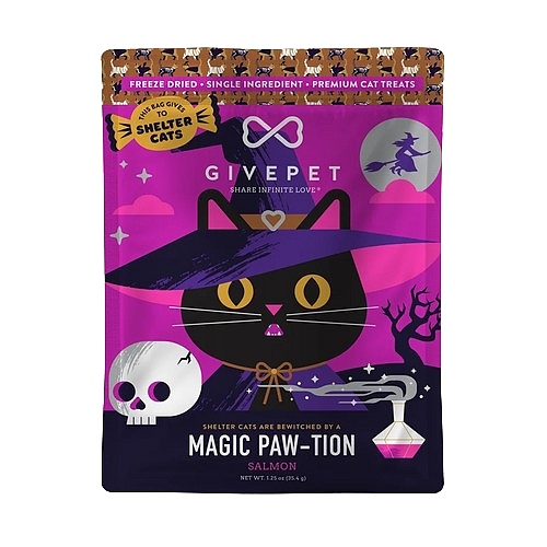 GivePet - Magic Paw-tion - Freeze Dried Salmon Cat Treats