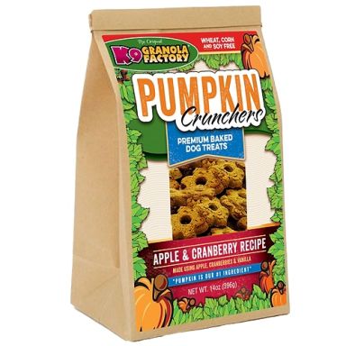 K9 Granola - Pumpkin Crunchers - Apple & Cranberry 14OZ