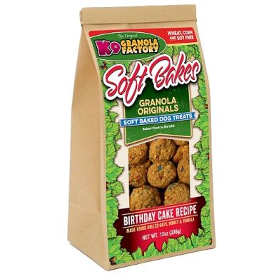 K9 Granola - Soft Bakes - Birthday Cake