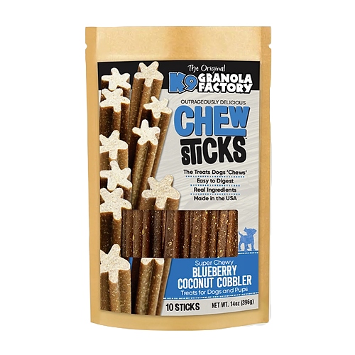 K9 Granola - Chew Sticks - Blueberry Coconut Cobbler