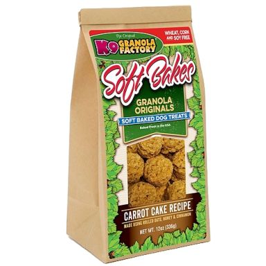 K9 Granola - Soft Bakes - Carrot Cake