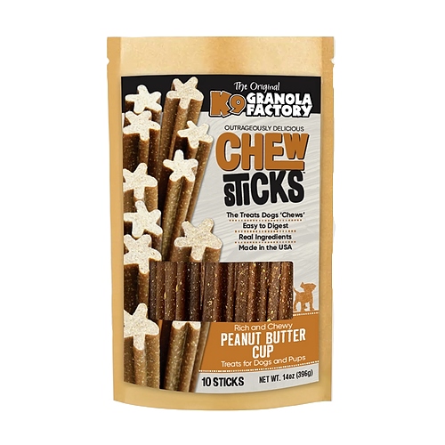 K9 Granola - Chew Sticks - Peanut Butter Cup