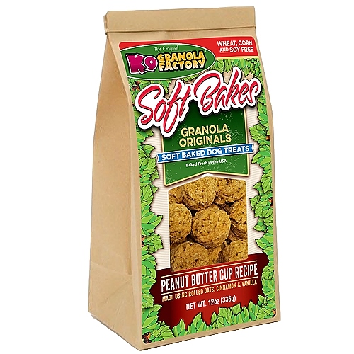 K9 Granola - Soft Bakes - Peanut Butter Cup